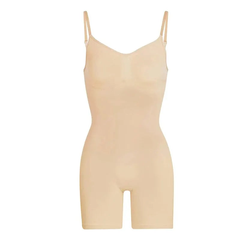 Seamless Tummy Control Bodysuit - High Waist Shapewear Dames & Queens Dreams-Lingerie