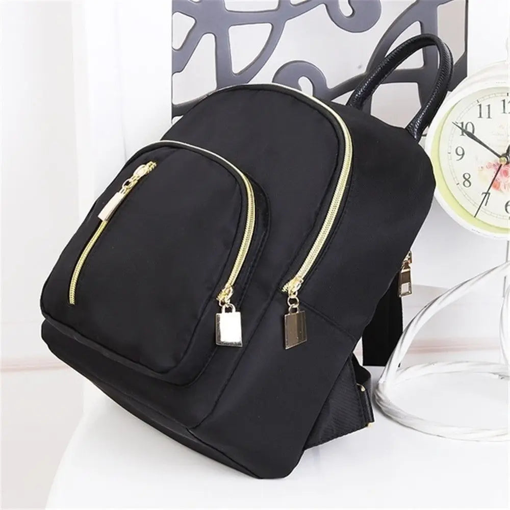 Women's Multi-Function Fashion Girl Oxford Daypack Travel Cute Mini Backpack Men Shoulder Bag Black Purse Hot Dames & Queens Dreams-Lingerie