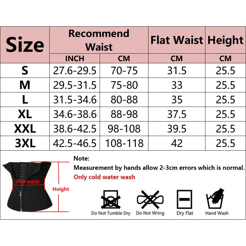 Women Waist Support Belt Sauna Sweat Waist Trainer Weight Loss Corset Slimming Belly Sheath Tummy Trimmer Cincher Sports Girdles Dames & Queens Dreams-Lingerie