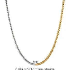 Stainless Steel Vintage Textured Delicate Necklace Dames & Queens Dreams-Lingerie