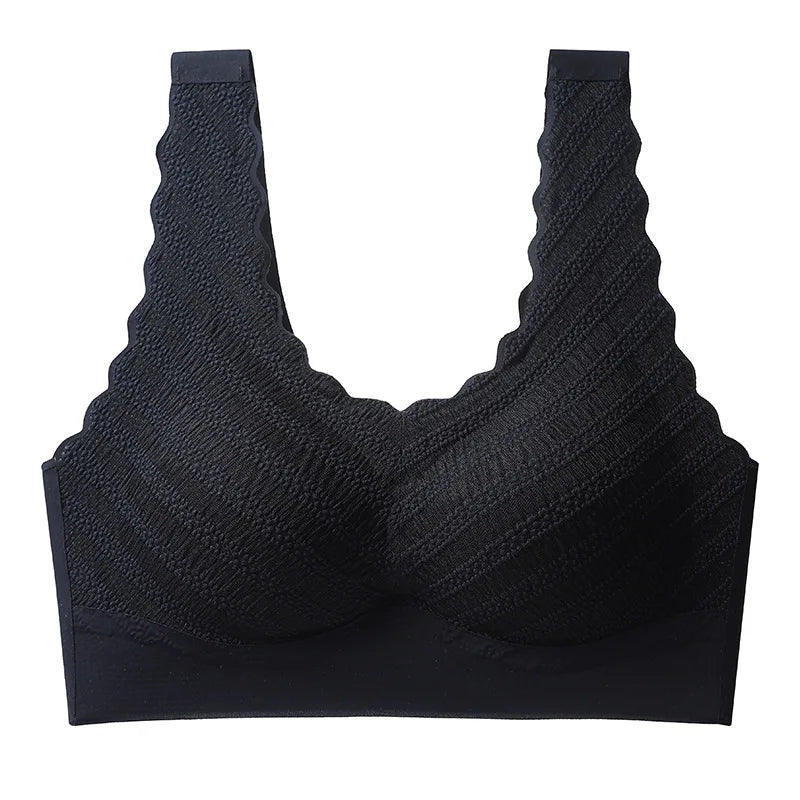 Seamless Wireless Sports Bra Women's Sexy Lingerie Soft Intimate Fitness Crop Top M-XXXL Female Push up Bras Non-Wire Brassiere Dames & Queens Dreams-Lingerie