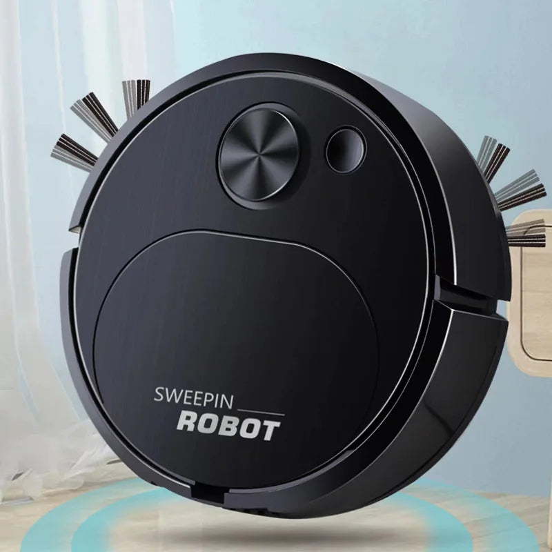 NEW USB Sweeping Robot Vacuum Cleaner Mopping 3 In 1 Smart Wireless 1500Pa Dragging Cleaning Sweep Floor for Home Office Dames & Queens Dreams-Lingerie