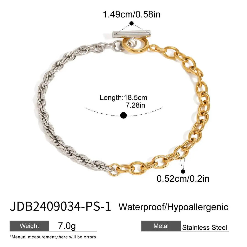 Bohemian Style Personalized Anklet - Waterproof Stainless Steel Dames & Queens Dreams-Lingerie