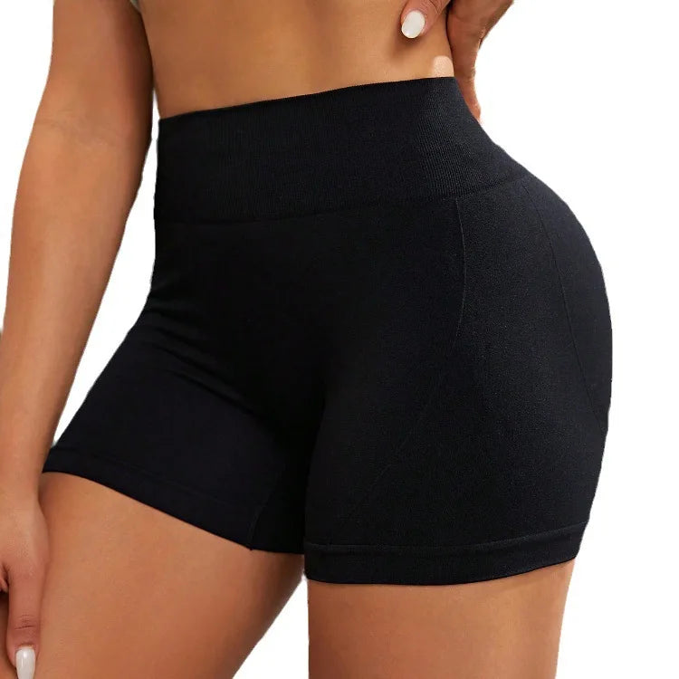 Fitness Shorts Female Tight Cycling Yoga Breathable Sports Pants High Waist Dames & Queens Dreams-Lingerie