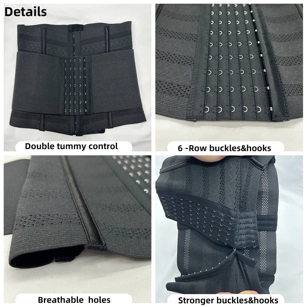 Waist Trainer for Women Body Shaper Tummy Control Slimming Sheath Flat Belly Reductive Shapewear Slim Corset Belts Summer Dames & Queens Dreams-Lingerie