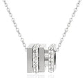 Stainless Steel Vintage Textured Delicate Necklace Dames & Queens Dreams-Lingerie