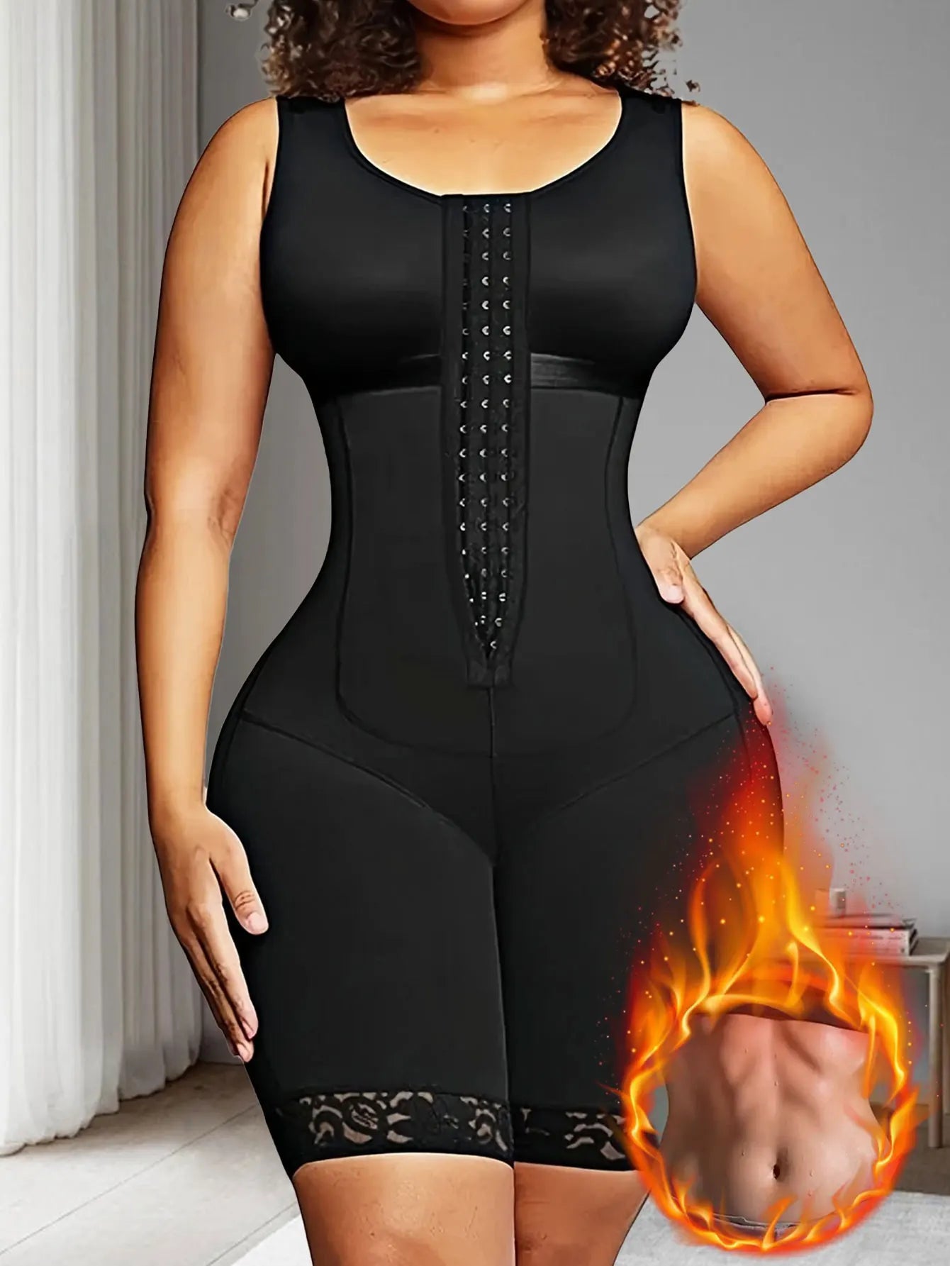 Women's Postpartum Shapewear Full Body Tummy Control Girdle  Postoperative Compression Faja for Belly Fat Waist Sculpting Dames & Queens Dreams-Lingerie