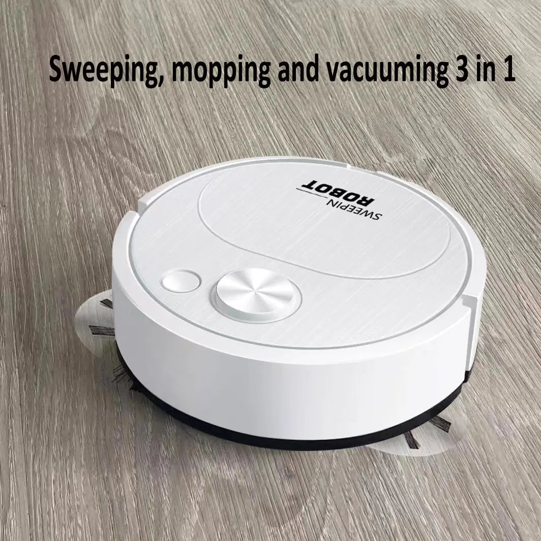 NEW USB Sweeping Robot Vacuum Cleaner Mopping 3 In 1 Smart Wireless 1500Pa Dragging Cleaning Sweep Floor for Home Office Dames & Queens Dreams-Lingerie