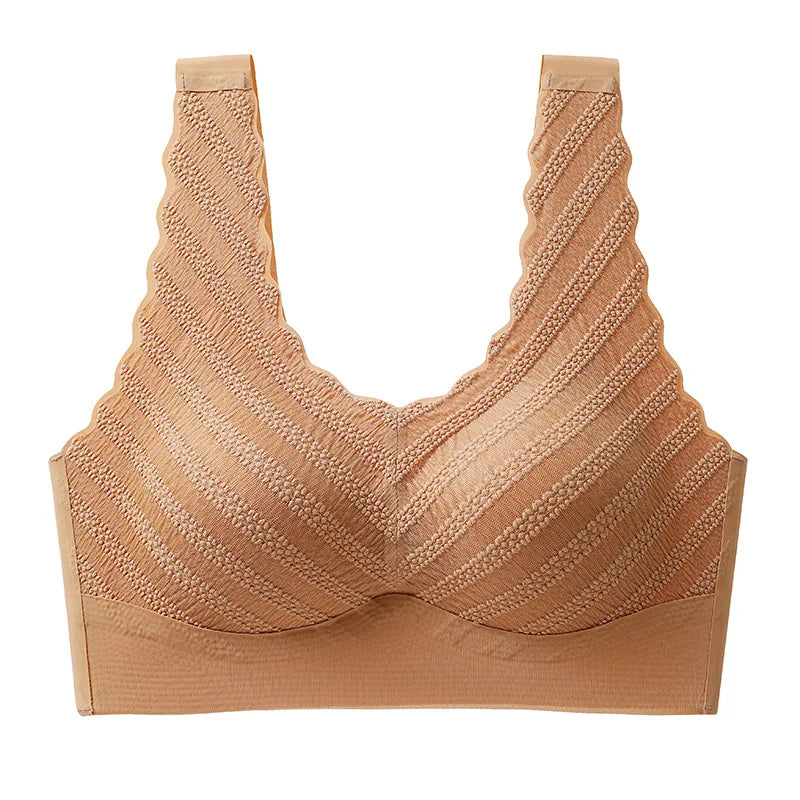 Seamless Wireless Sports Bra Women's Sexy Lingerie Soft Intimate Fitness Crop Top M-XXXL Female Push up Bras Non-Wire Brassiere Dames & Queens Dreams-Lingerie