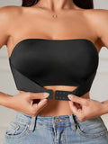 Women's Strapless No Padding Seamless Front Button Bra Comfortable Smooth Underwear Dames & Queens Dreams-Lingerie