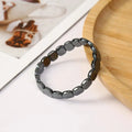 Hematite Bracelet For Men Reclaim Your Edge Confidence Natural Hematite Stone Beaded Stretch Healing Bracelets Gift Jewelry Dames & Queens Dreams-Lingerie