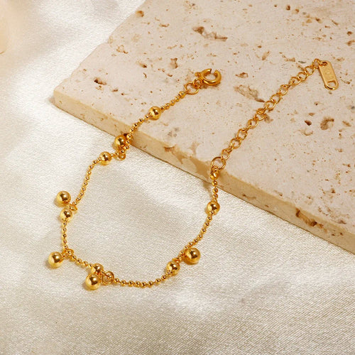 Bohemian Style Personalized Anklet - Waterproof Stainless Steel Dames & Queens Dreams-Lingerie