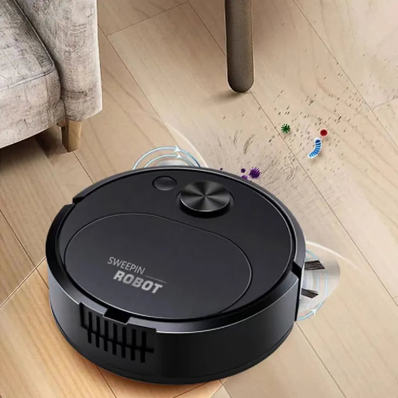 NEW USB Sweeping Robot Vacuum Cleaner Mopping 3 In 1 Smart Wireless 1500Pa Dragging Cleaning Sweep Floor for Home Office Dames & Queens Dreams-Lingerie