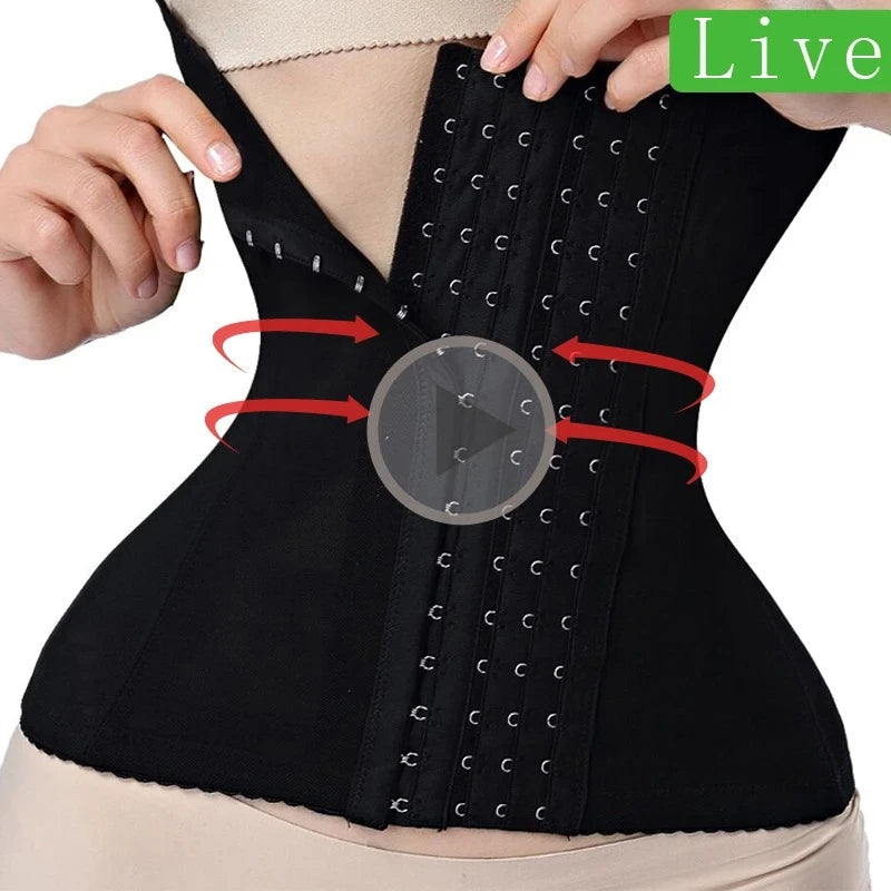 Firm Control Waist Trainer Belt - Slimming Corset Shapewear Dames & Queens Dreams-Lingerie