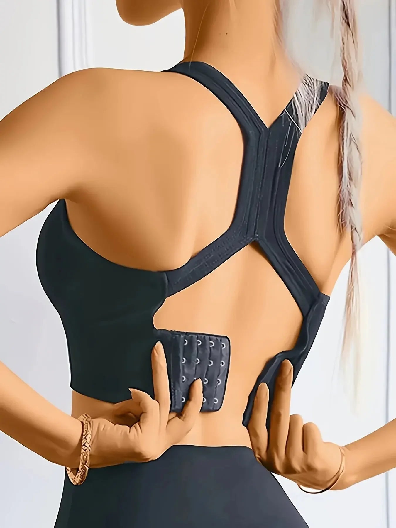 Sports Seamless Comfy & Breathable Push Up Yoga Tank Bra@W4 Dames & Queens Dreams-Lingerie