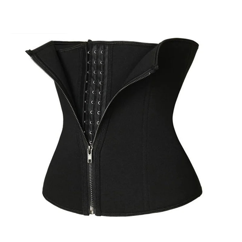 Women Waist Support Belt Sauna Sweat Waist Trainer Weight Loss Corset Slimming Belly Sheath Tummy Trimmer Cincher Sports Girdles Dames & Queens Dreams-Lingerie