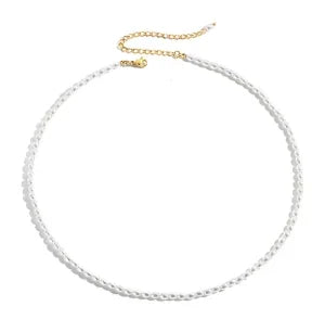 Stainless Steel Vintage Textured Delicate Necklace Dames & Queens Dreams-Lingerie