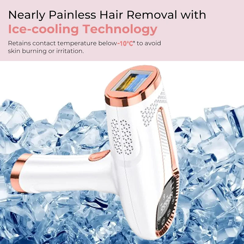 Body Bikini IPL 999,999 Flashes Depilator Pulses Permanent Laser Epilator Painless For Women Hair Removal Home Use Devices Dames & Queens Dreams-Lingerie
