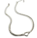 Delicate Stainless Steel Pendant Necklace Dames & Queens Dreams-Lingerie