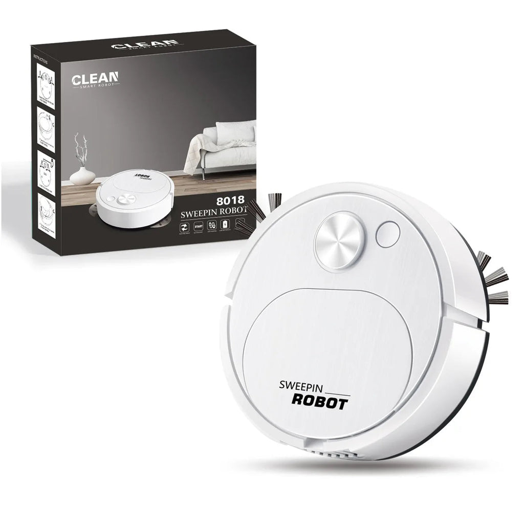 NEW USB Sweeping Robot Vacuum Cleaner Mopping 3 In 1 Smart Wireless 1500Pa Dragging Cleaning Sweep Floor for Home Office Dames & Queens Dreams-Lingerie