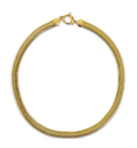 Stainless Steel Vintage Textured Delicate Necklace Dames & Queens Dreams-Lingerie