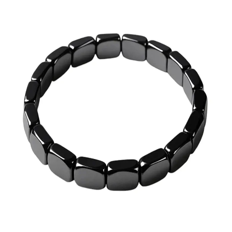 Hematite Bracelet For Men Reclaim Your Edge Confidence Natural Hematite Stone Beaded Stretch Healing Bracelets Gift Jewelry Dames & Queens Dreams-Lingerie