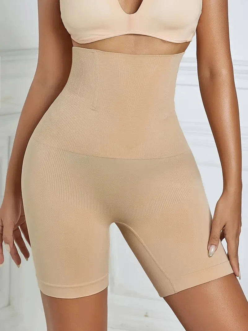 High Waist Shaping Boyshort Panties, Tummy Control Butt Lifting Slim Shorts, Women's Underwear & Shapewear Dames & Queens Dreams-Lingerie