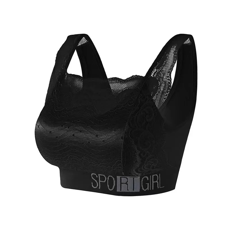 New Lace Non-trace Wrapping Tube Top Vest Style Ladies Underwear Without Steel Ring Anti-light Sexy Women's Sports Bra With Mat Dames & Queens Dreams-Lingerie