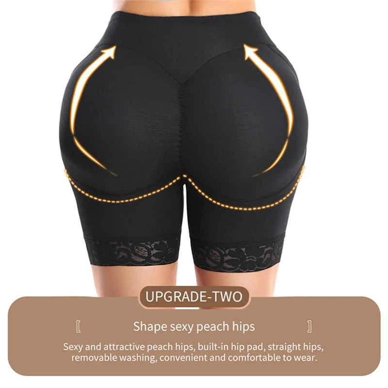 Butt Lifter Shapewear Shorts Women Fake Booty Hip Enhancer Body Shaper Waist Trainer Belly Control Panties Body Shapewear Fajas Dames & Queens Dreams-Lingerie